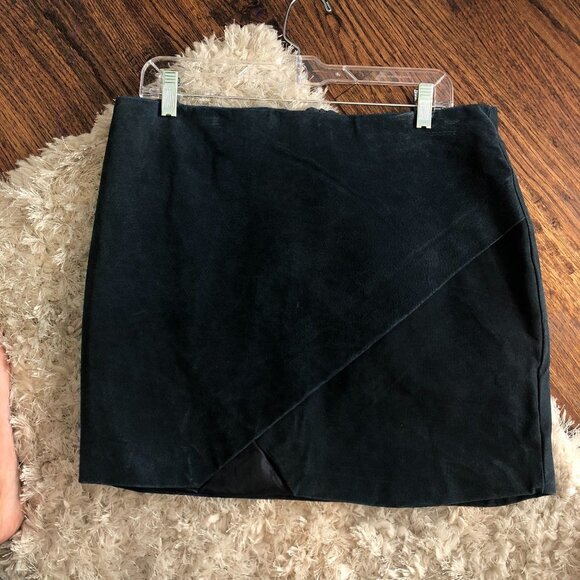 Asymmetrical Mini Skirt - Picture 1 of 3